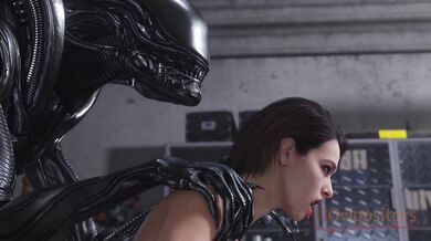 Mistress Layla takes her slaves to a planet full of sexy aliens and breeds them until they are pregnant with their new masters' babies in MK 2.