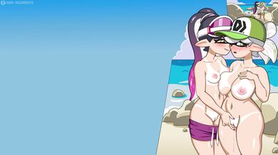 Rewritten as: "Nude Beach Erotica with Aggressive Sexuality"