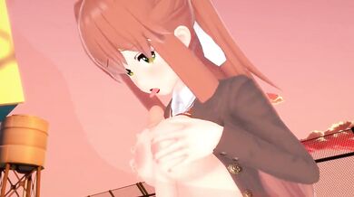 'Doki Doki Literature Club: Monika Fancy Happy Ending'