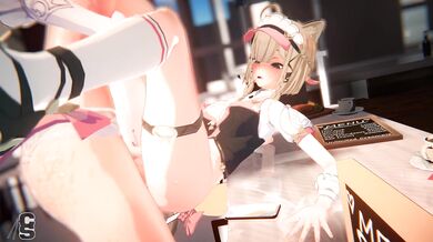 "Holy Shit, I Just Had The Best Maid Ever Elysia Getting Fucked By A Pardofelis (Chopsticker)"