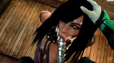 "Sexy Assassin: Kitana's Final Mission - Dying for Acid Cum"