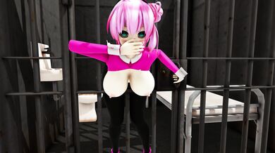"Tentacle Monster Captures Tiny Miko and Her Big Brother in Prison, Then Escape with Cum Inside!"