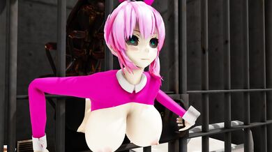 "Tentacle Monster Captures Tiny Miko and Her Big Brother in Prison, Then Escape with Cum Inside!"