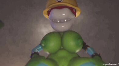 Rewritten as: 'Horny Milf's Body Worship'