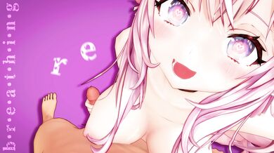 "Watch Me Cum All Over Koyori Xh-Ah-Ah's Beautiful Body, Plus Pubic Hair Ver."