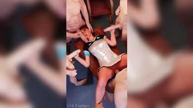 '"Kara Seduced by Cocks" - A Fantasy of Unbridled Lust and Debauchery'