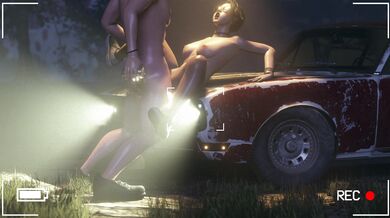 Alex goes "clubbing", and someone watches (camera). [4k][Timpossible]