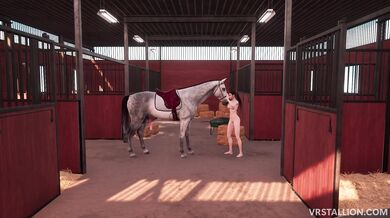 "Virtual Reality with a Stallion - Gameplay in the Making (Part 1)"