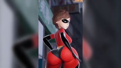 Elastigirl just patrolling