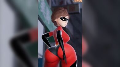 Elastigirl just patrolling