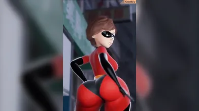 Elastigirl just patrolling