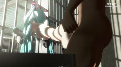 Miku, the sweet voice idol in prison, is for*ced to sing for her captors and their perverted desires.
