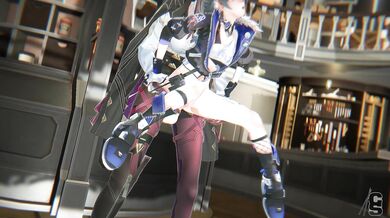 "Mommy, why does Daddy have a hard cock? Let's watch HSR Kafka x Silverwolf Library (Chopsticker) to find out!"