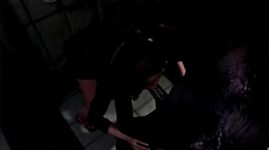 Rewritten as: "Intergalactic Horror in the Bathroom: Alien Encounter 2"