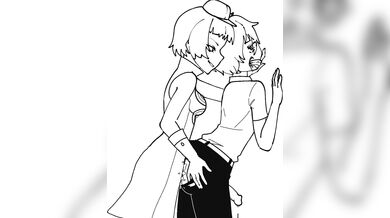 'New animation! A hot anime chick is fucking a tentacled monster in the most perverted way possible!'