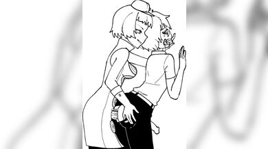 'New animation! A hot anime chick is fucking a tentacled monster in the most perverted way possible!'