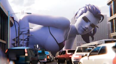 'Gigantic Widow-Maker Gets Fucked By Traffic Jam In Giantess Roleplay [GigaEnjoyer]'