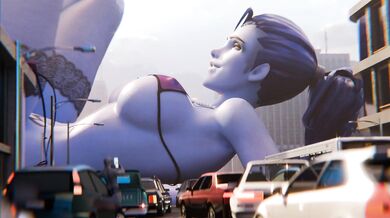 'Gigantic Widow-Maker Gets Fucked By Traffic Jam In Giantess Roleplay [GigaEnjoyer]'