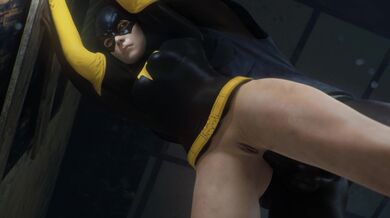 "Batgirl Faces Off Against A Thuggish Youngie In A No-Wardrobe Smutty Encounter"