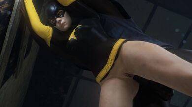 "Batgirl Faces Off Against A Thuggish Youngie In A No-Wardrobe Smutty Encounter"
