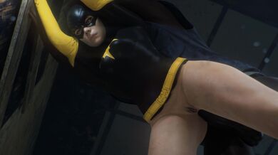 "Batgirl Faces Off Against A Thuggish Youngie In A No-Wardrobe Smutty Encounter"