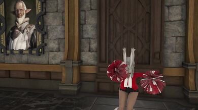 The Cheerleader and Her Sexy Sports Gear