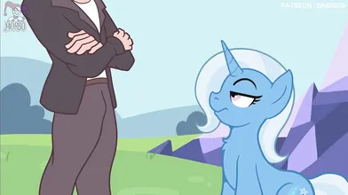 Rewritten: 'Trixie sucks dick for money, Spanish-style.'