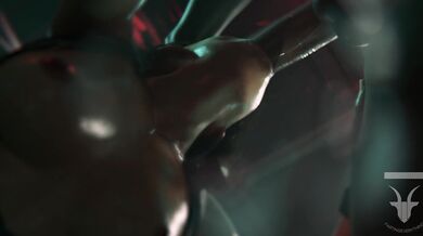 "Jill Valentine Gets BBC-Fucked, Spit Roasted and Cummed on by Giant Penises in 'Hentai Fart Warning'"