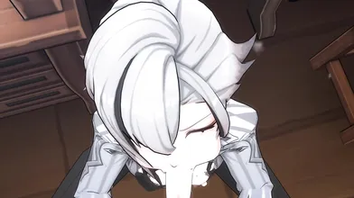 Rewritten as: "The Masked Lover and his Fellatio Technique"