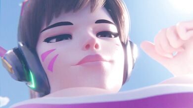 'Overwatch D.Va Plus Workout Break Bottomless Bot #2'