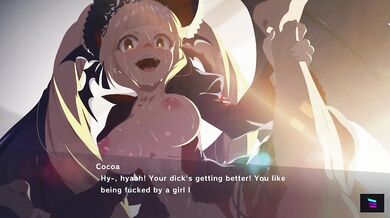 " Hungry Vampire Lusts for Cocoa Milkshake in this Hentai MILF Video! "