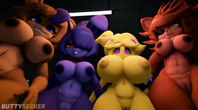 "Mangle's Sultry Sex Adventure in the Funhouse!"