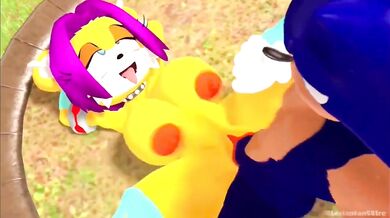 Penetrating the Hedgehog with Milky Tits