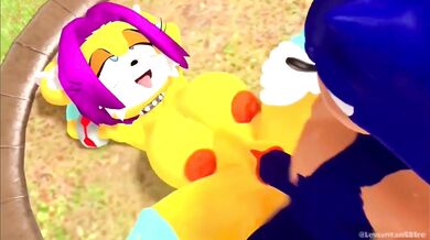 Penetrating the Hedgehog with Milky Tits