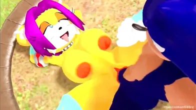 Penetrating the Hedgehog with Milky Tits