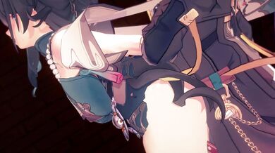 A hot Chinese college girl, Ruan Mei, gets fucked by her roommate in their dorm room.