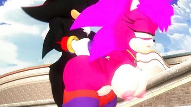 "Watching Sonia take on Shadow's massive meat popsicle."