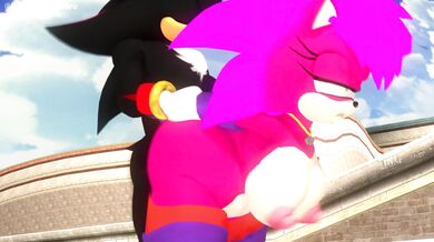 "Watching Sonia take on Shadow's massive meat popsicle."