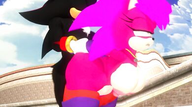 "Watching Sonia take on Shadow's massive meat popsicle."