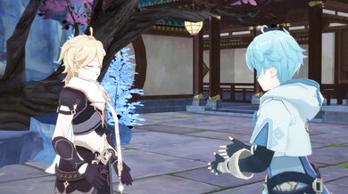 "The Enlightened One’s Hot Springs Rendezvous Part 1 - Ningguang, Shenhe: The Lovemaking of the Sweetheart"