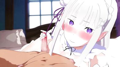 'Hugging and Sucking on Emilia's Boobs in HD (Clothes On)'