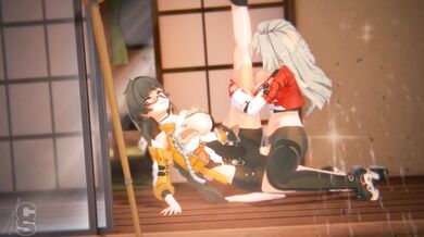 "Sexy Helia Dreams of a Hentai Chopstick Lover!"