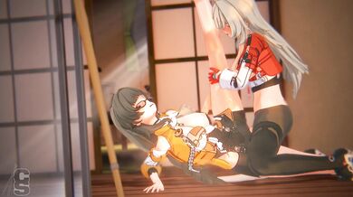 "Sexy Helia Dreams of a Hentai Chopstick Lover!"