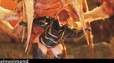 "Terminatrix and Hell Divers collide in a scorching hot three-way!"