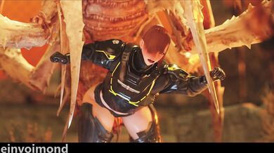 "Terminatrix and Hell Divers collide in a scorching hot three-way!"