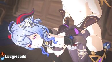 "Experience the Ultimate Sensation as Lacy Loves Rice in 'Ganyu Enjoy It LazyRice3D'"