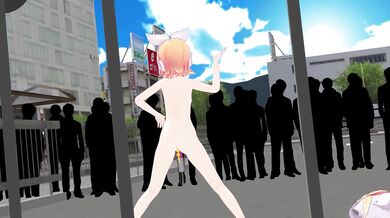 Rewritten as: "Anal In The Street Kagamine Rin - Kagamine Addition"