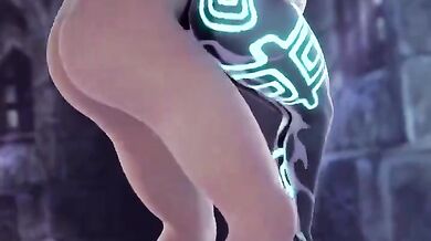 Midna's Dangling Delight in Woozy SF Mansion - The Hentai Adventure Begins!