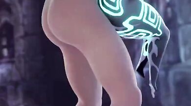 Midna's Dangling Delight in Woozy SF Mansion - The Hentai Adventure Begins!