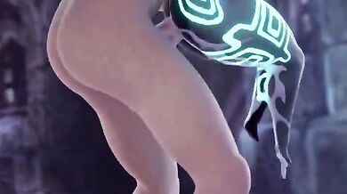 Midna's Dangling Delight in Woozy SF Mansion - The Hentai Adventure Begins!